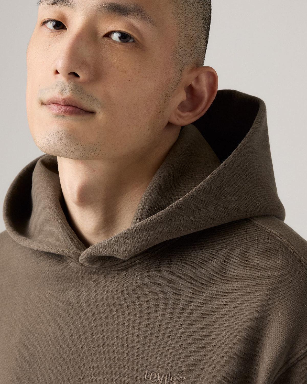 Levi's® Authentic Hoodie - Maitake Brown GD | Levi's® Sweaters & Knitwear | JEANSTORE
