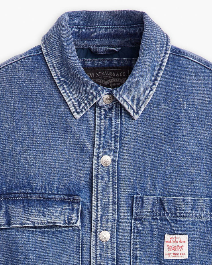 Levi's® Workwear Telegraph Denim Overshirt - Get Involved | Levi's® Shirts | JEANSTORE