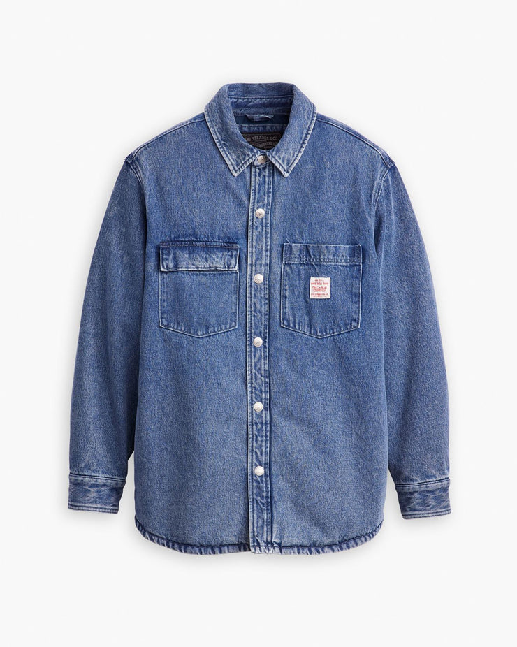 Levi's® Workwear Telegraph Denim Overshirt - Get Involved | Levi's® Shirts | JEANSTORE