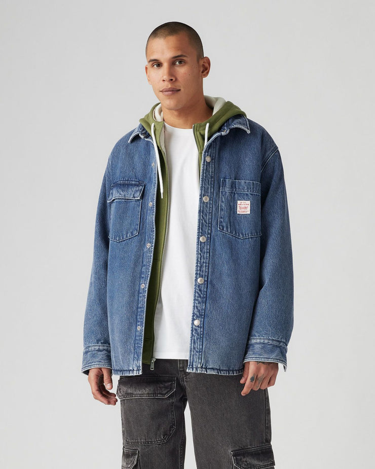 Levi's® Workwear Telegraph Denim Overshirt - Get Involved | Levi's® Shirts | JEANSTORE