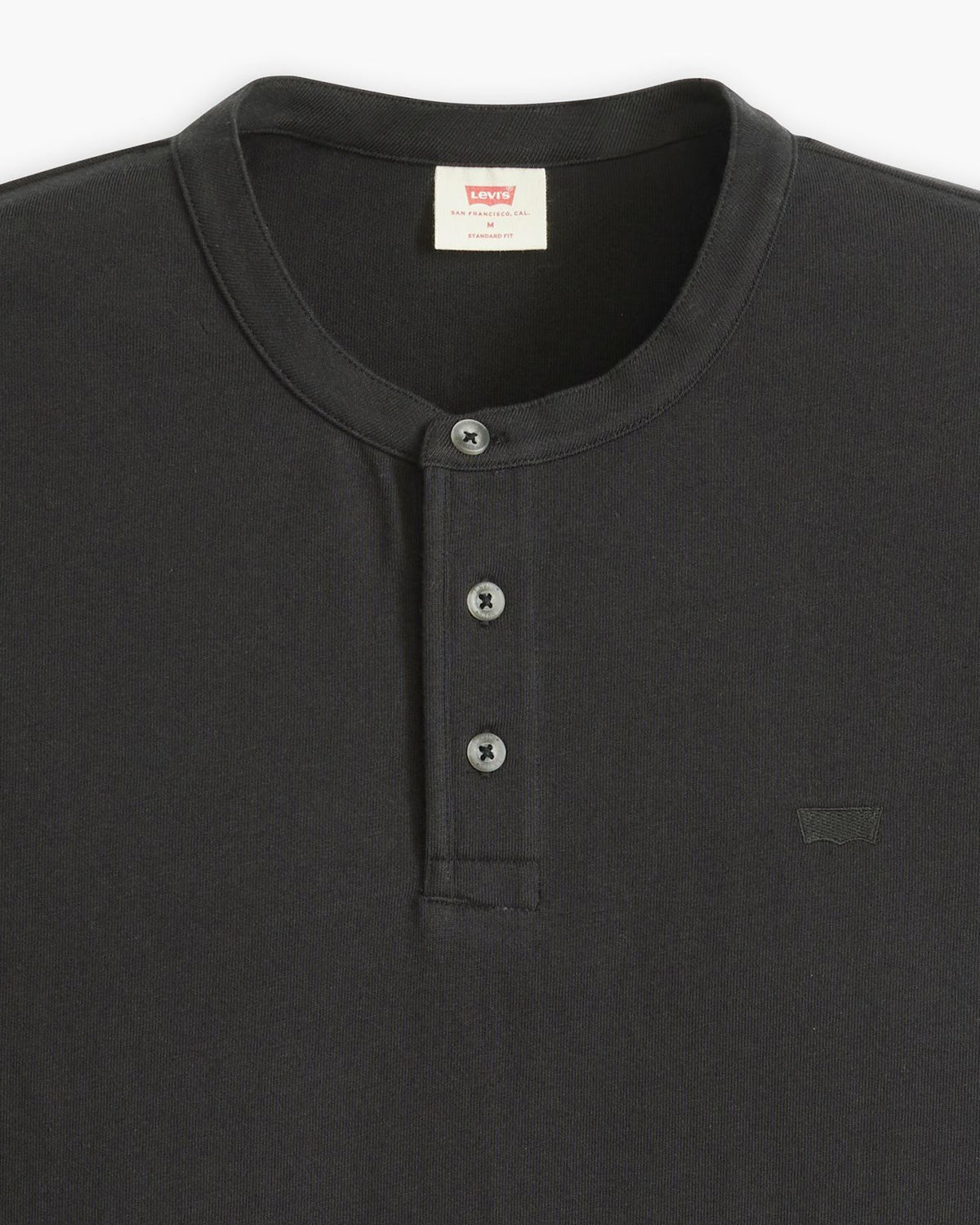 Levi's® S/S Housemark Henley - Mineral Black | Levi's® T Shirts | JEANSTORE