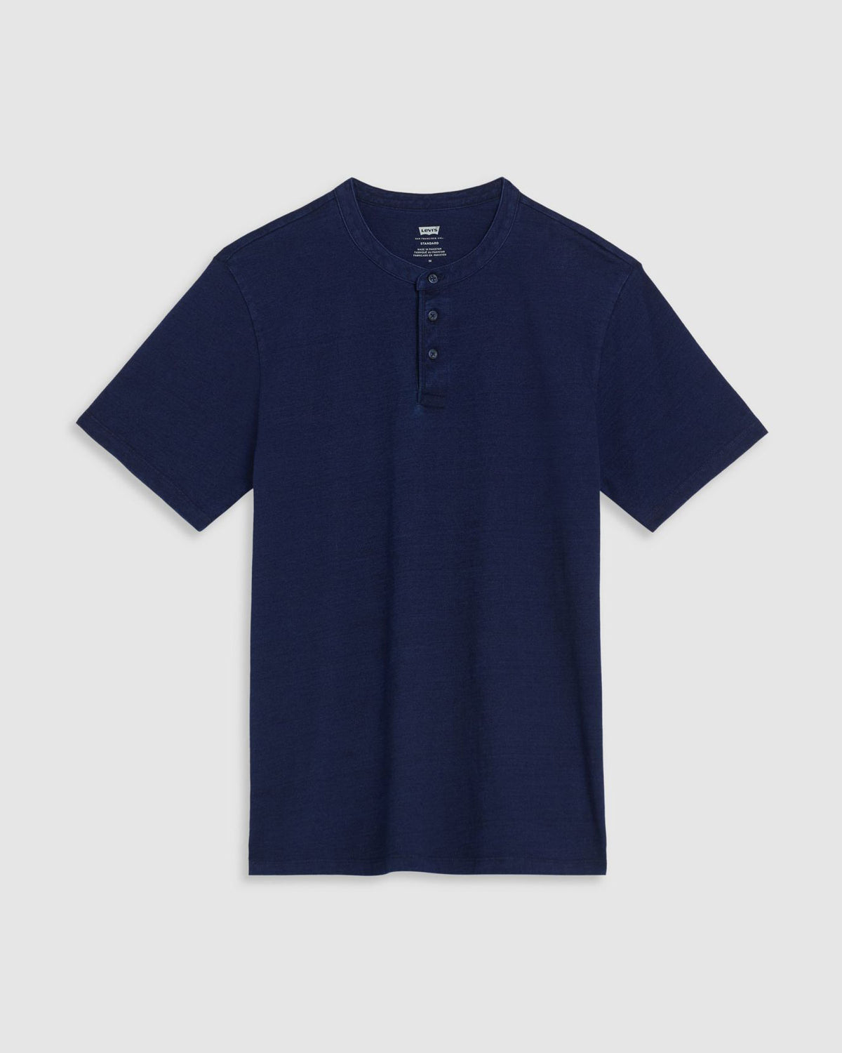Levi's® S/S Housemark Henley - True Indigo Dark Indigo | Levi's® T Shirts | JEANSTORE