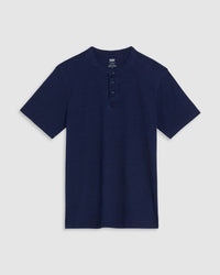 Levi's® S/S Housemark Henley - True Indigo Dark Indigo | Levi's® T Shirts | JEANSTORE