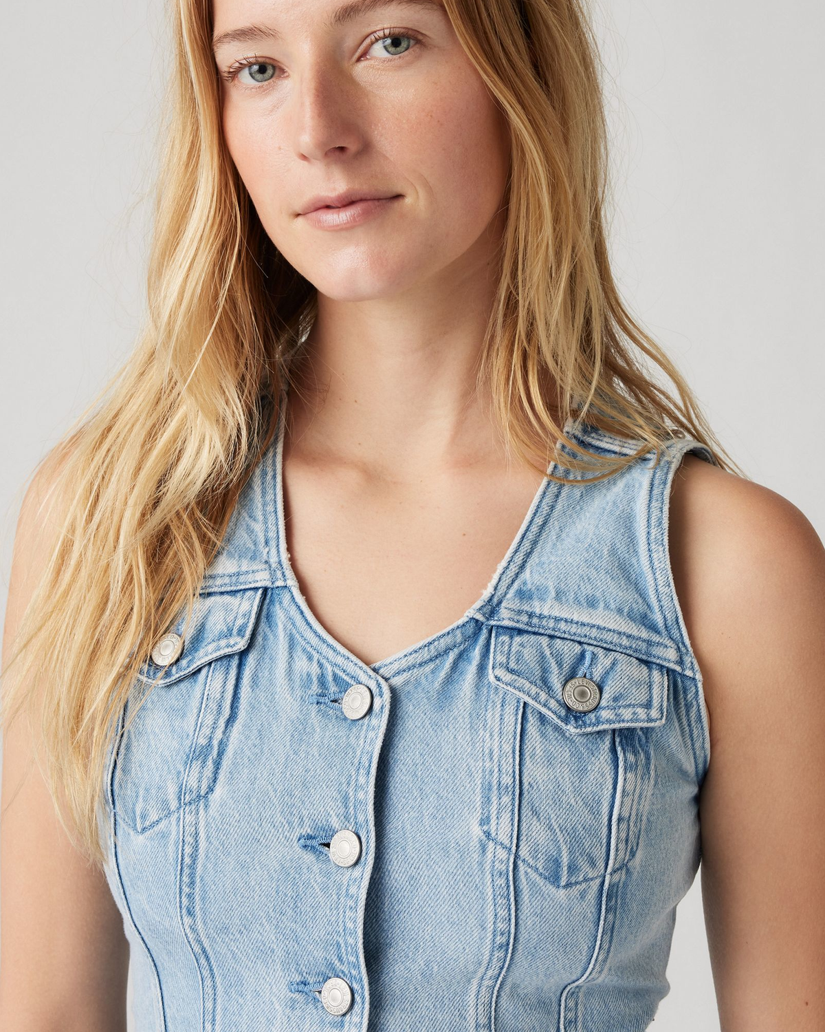 Levi's® Womens Bella Denim Corset - I Will | Levi's® Jackets & Coats | JEANSTORE