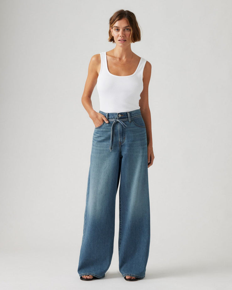 Levi's® Womens XL Straight Wide Leg Linen+ Denim Jeans - Stop Flaxing | Levi's® Jeans | JEANSTORE