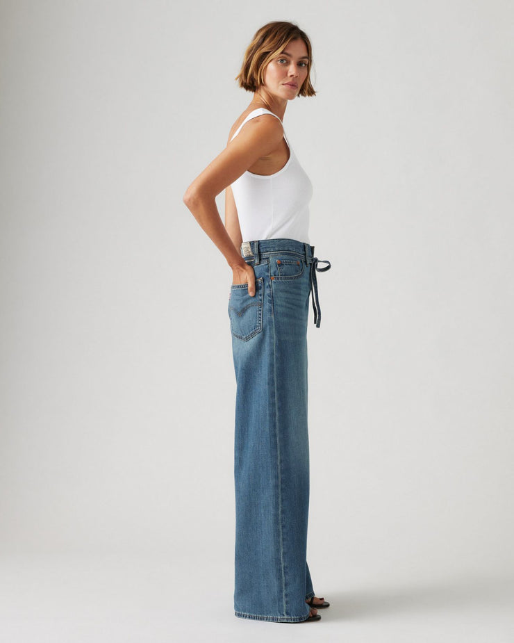 Levi's® Womens XL Straight Wide Leg Linen+ Denim Jeans - Stop Flaxing | Levi's® Jeans | JEANSTORE