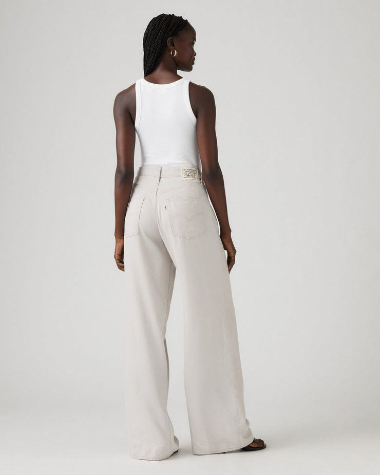 Levi's® Womens XL Straight Wide Leg Linen Trousers - Crystal Grey | Levi's® Chinos & Non-Denim Pants | JEANSTORE