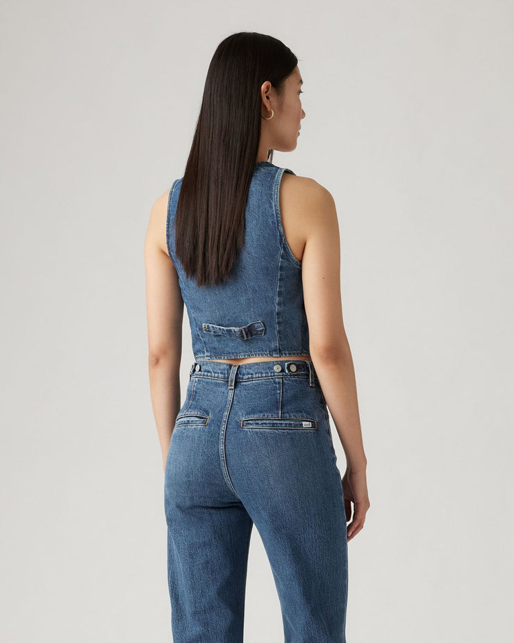 Levi's® Womens Tailored Denim Vest - Big Yikes