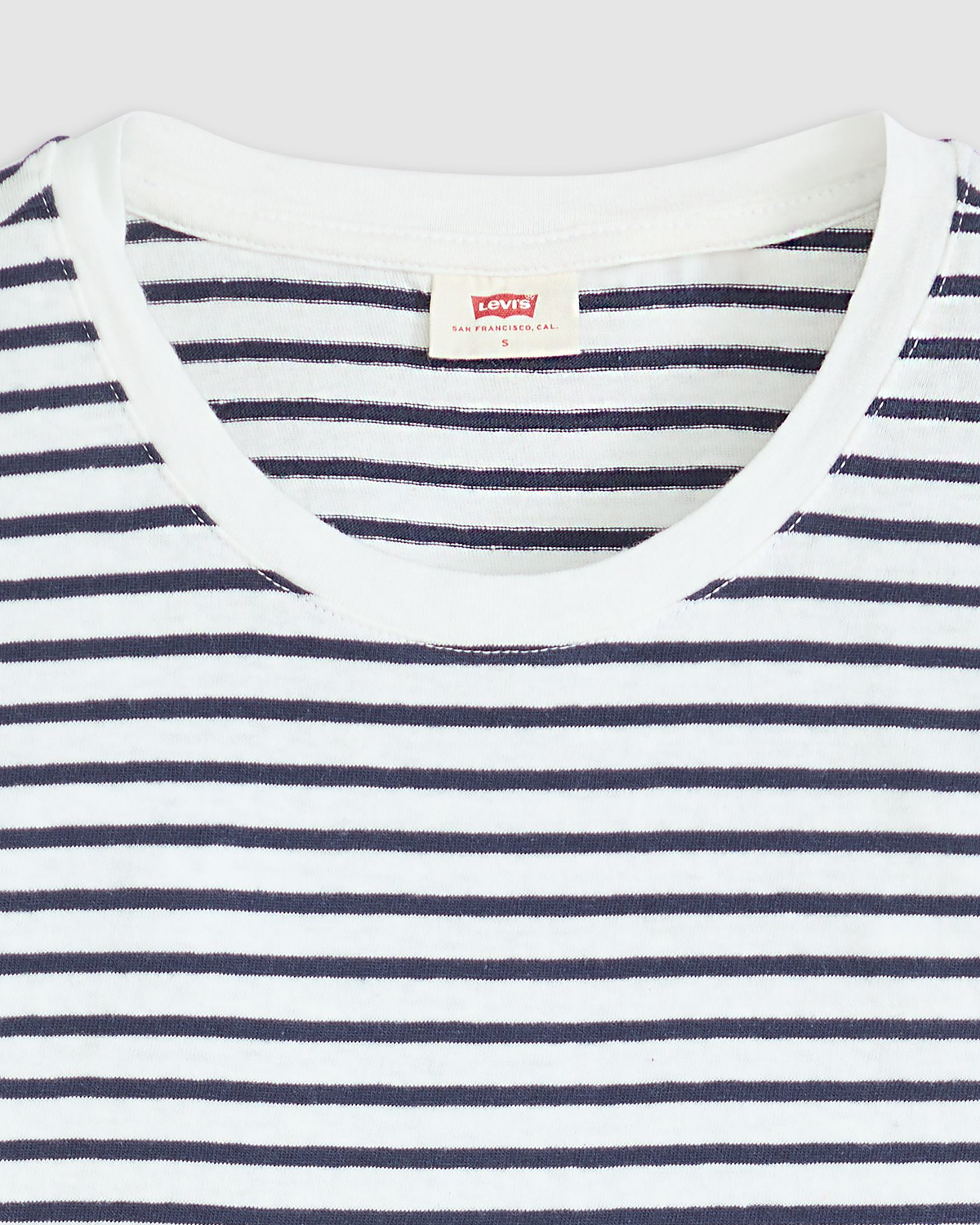 Levi's® Womens Boxy Tank Top - Emmi Stripe Peacoat Slub | Levi's® T Shirts | JEANSTORE