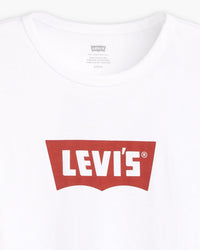 Levi's® Womens Graphic Iconic Tee - Vintage Batwing / White