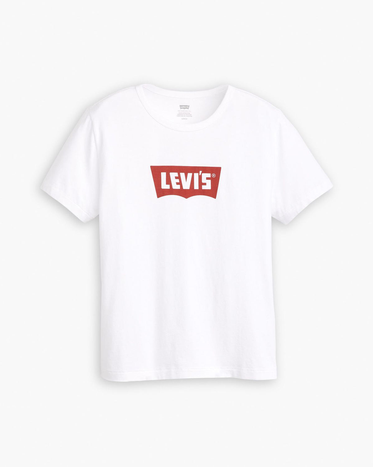 Levi's® Womens Graphic Iconic Tee - Vintage Batwing / White