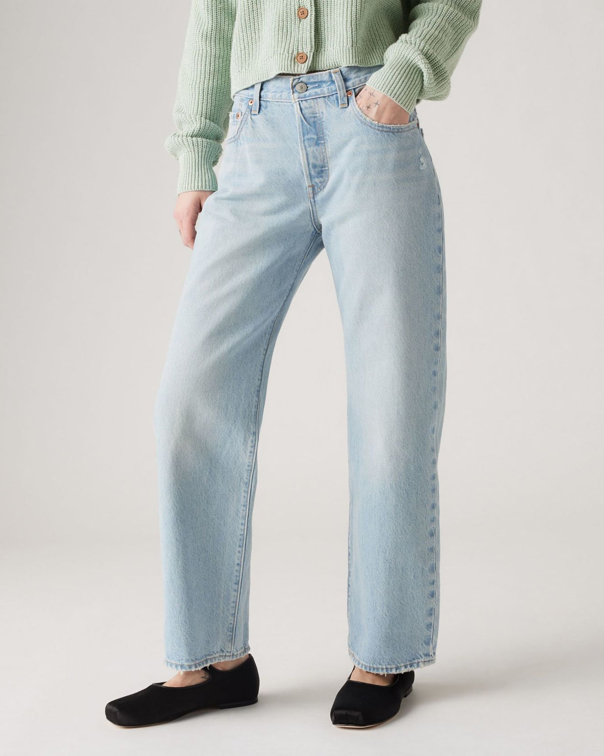 Levi's® Womens 501 90's Ankle Relaxed Straight Fit Jeans - By Your Side | Levi's® Jeans | JEANSTORE