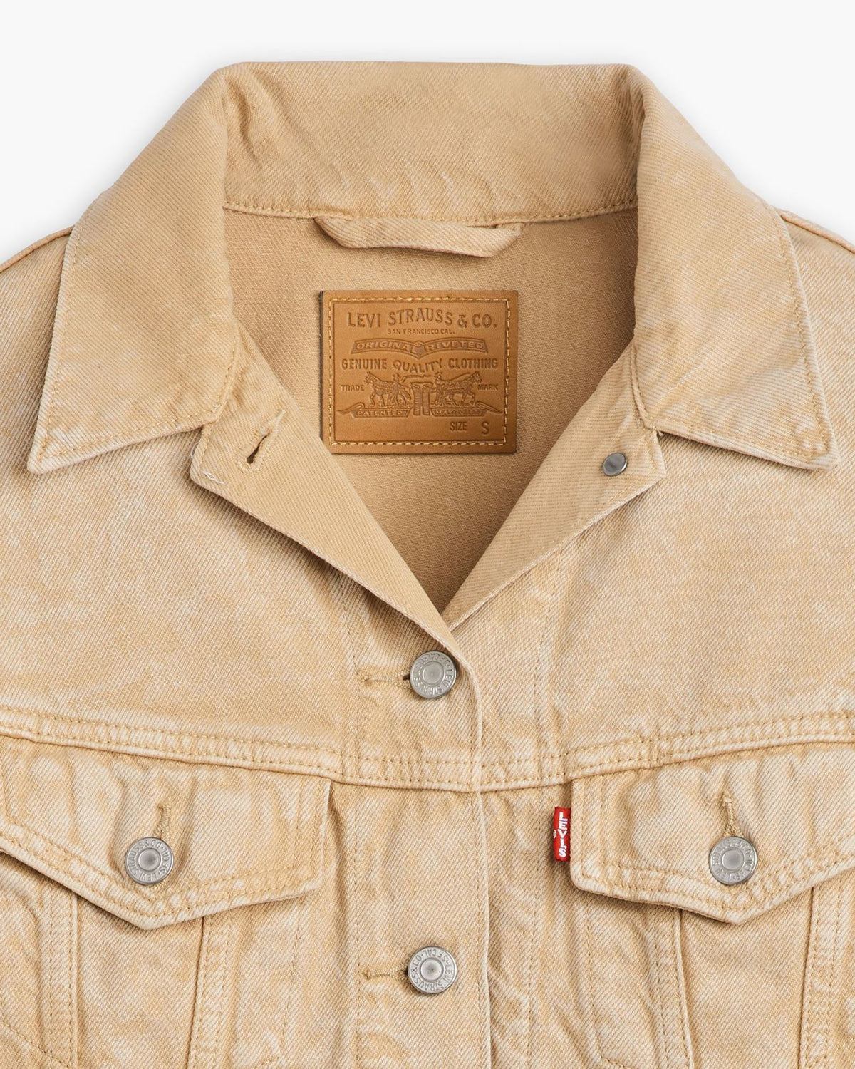 Levi's® Womens Shrunken 90's Trucker Jacket - Chatter Brown | Levi's® Jackets & Coats | JEANSTORE