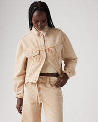 Levi's® Womens Shrunken 90's Trucker Jacket - Chatter Brown | Levi's® Jackets & Coats | JEANSTORE