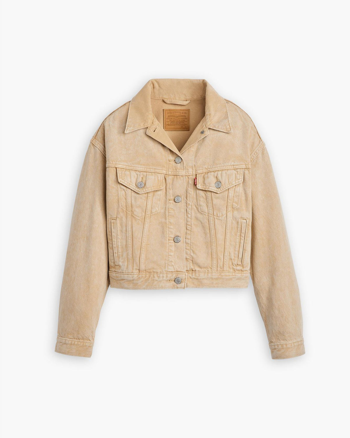 Levi's® Womens Shrunken 90's Trucker Jacket - Chatter Brown | Levi's® Jackets & Coats | JEANSTORE