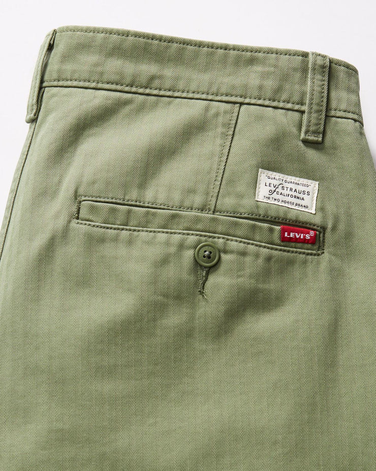 Levi's® XX Chino Loose Straight Mens Pleated Herringbone Pants - Four Leaf Clover