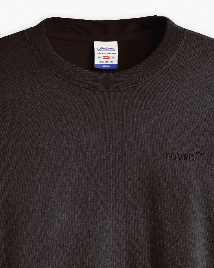 Levi's® Authentic Crew Sweat - Black Agate GD | Levi's® Sweaters & Knitwear | JEANSTORE