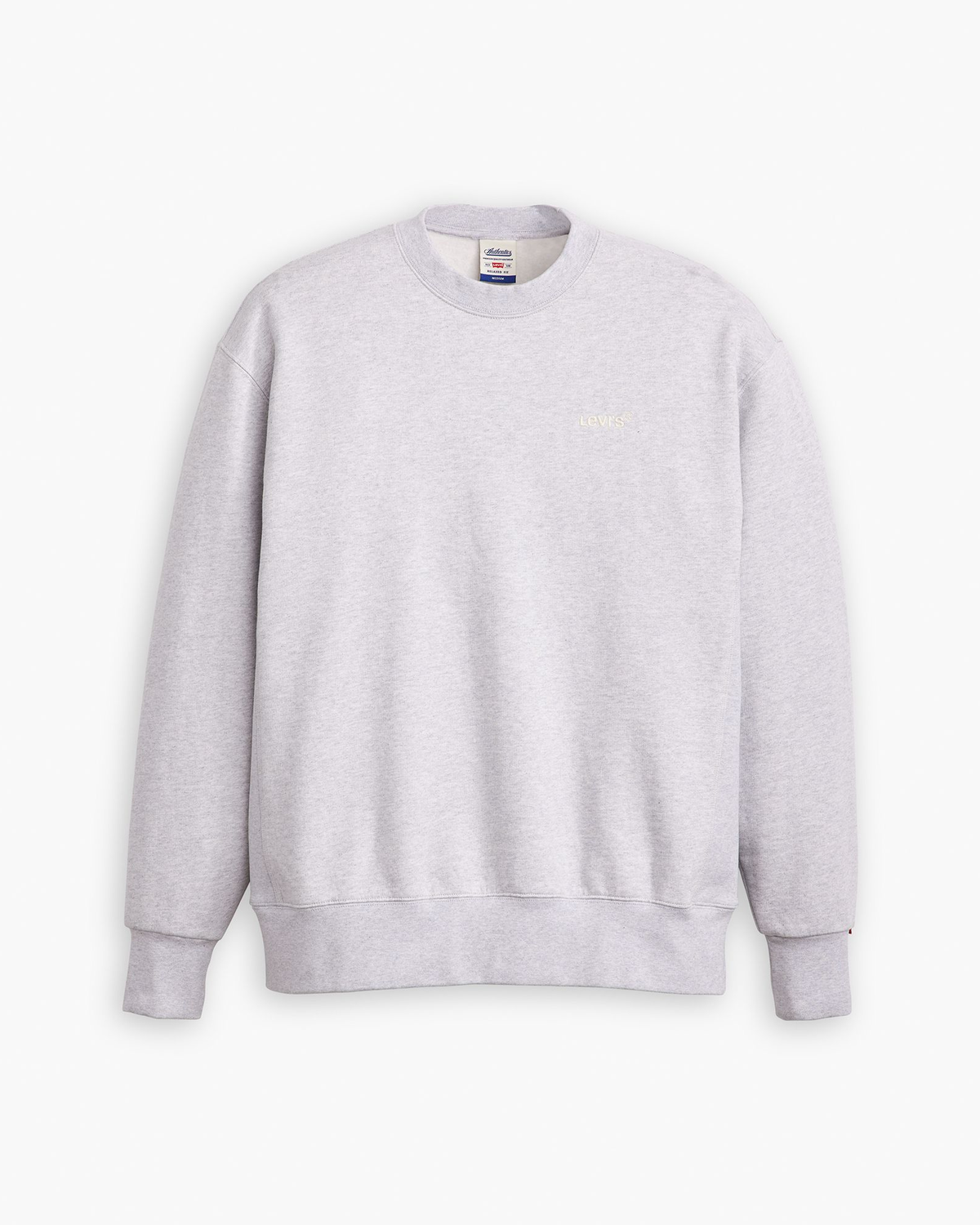 Levi's® Authentic Crew Sweat - Light Grey Heather | Levi's® Sweaters & Knitwear | JEANSTORE
