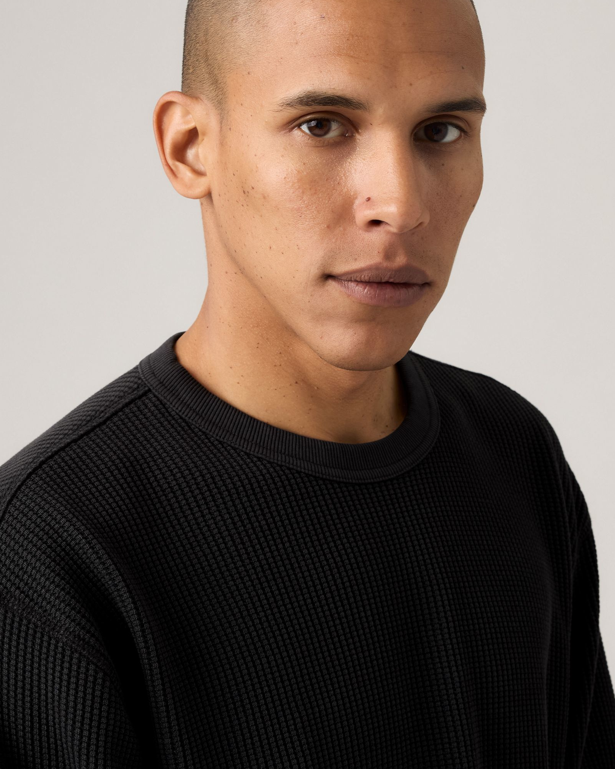 Levi's® L/S Relaxed Thermal Tee - Mineral Black GD | Levi's® T Shirts | JEANSTORE