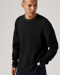 Levi's® L/S Relaxed Thermal Tee - Mineral Black GD | Levi's® T Shirts | JEANSTORE