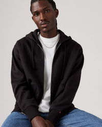 Levi's® Authentic Full Zip Hoodie - Black Agate GD | Levi's® Sweaters & Knitwear | JEANSTORE