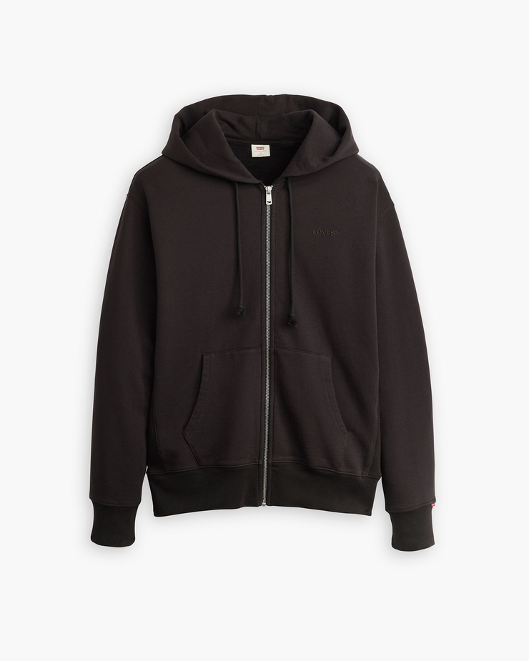 Levi's® Authentic Full Zip Hoodie - Black Agate GD | Levi's® Sweaters & Knitwear | JEANSTORE