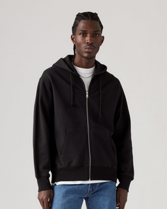 Levi's® Authentic Full Zip Hoodie - Black Agate GD