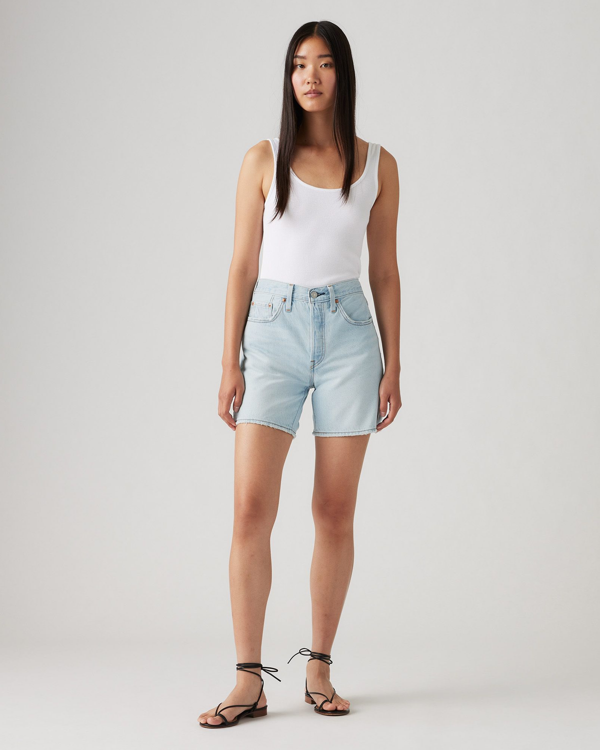 Levi's® Womens 501 Mid-Thigh Lightweight Shorts - Make Memorable | Levi's® Shorts | JEANSTORE