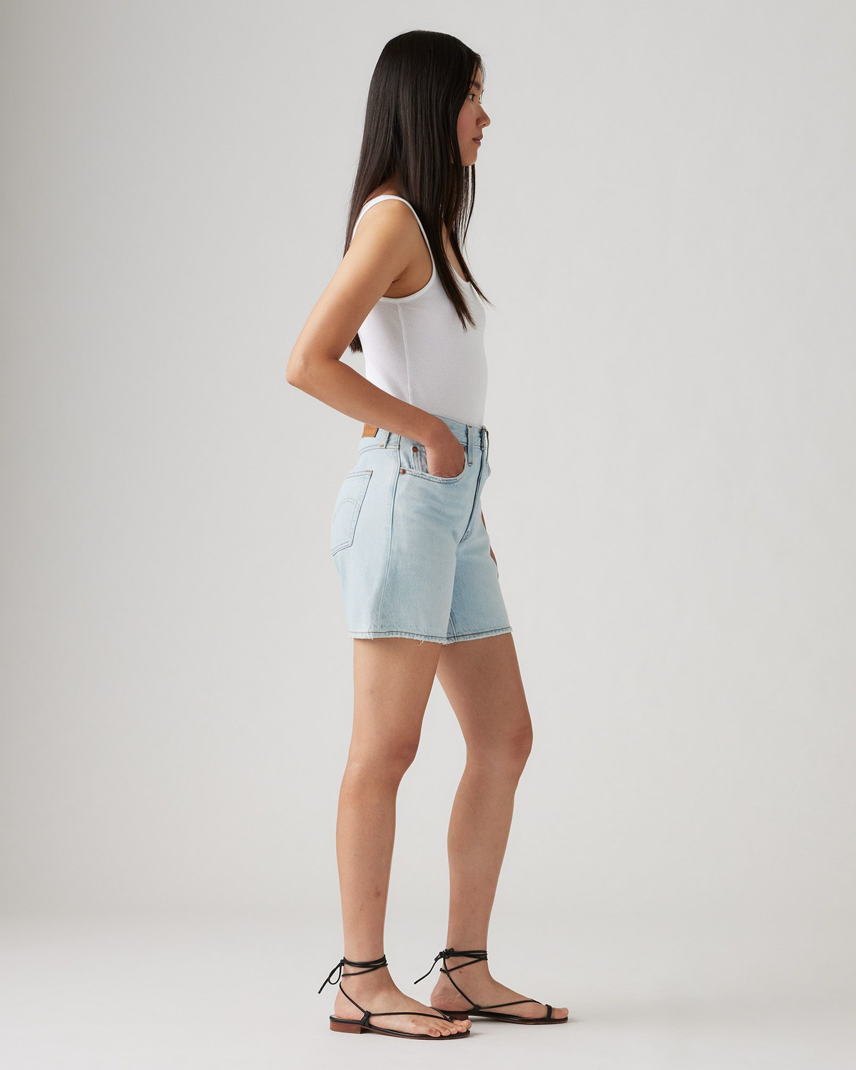 Levi's® Womens 501 Mid-Thigh Lightweight Shorts - Make Memorable | Levi's® Shorts | JEANSTORE