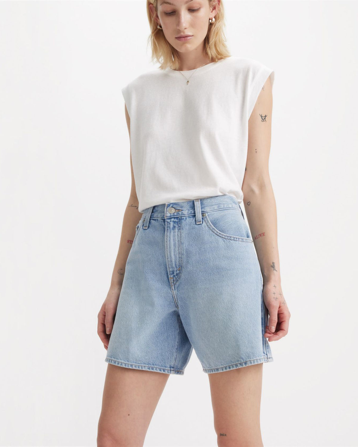 Levi's® Womens High Baggy Shorts - Far And Wide | Levi's® Shorts | JEANSTORE