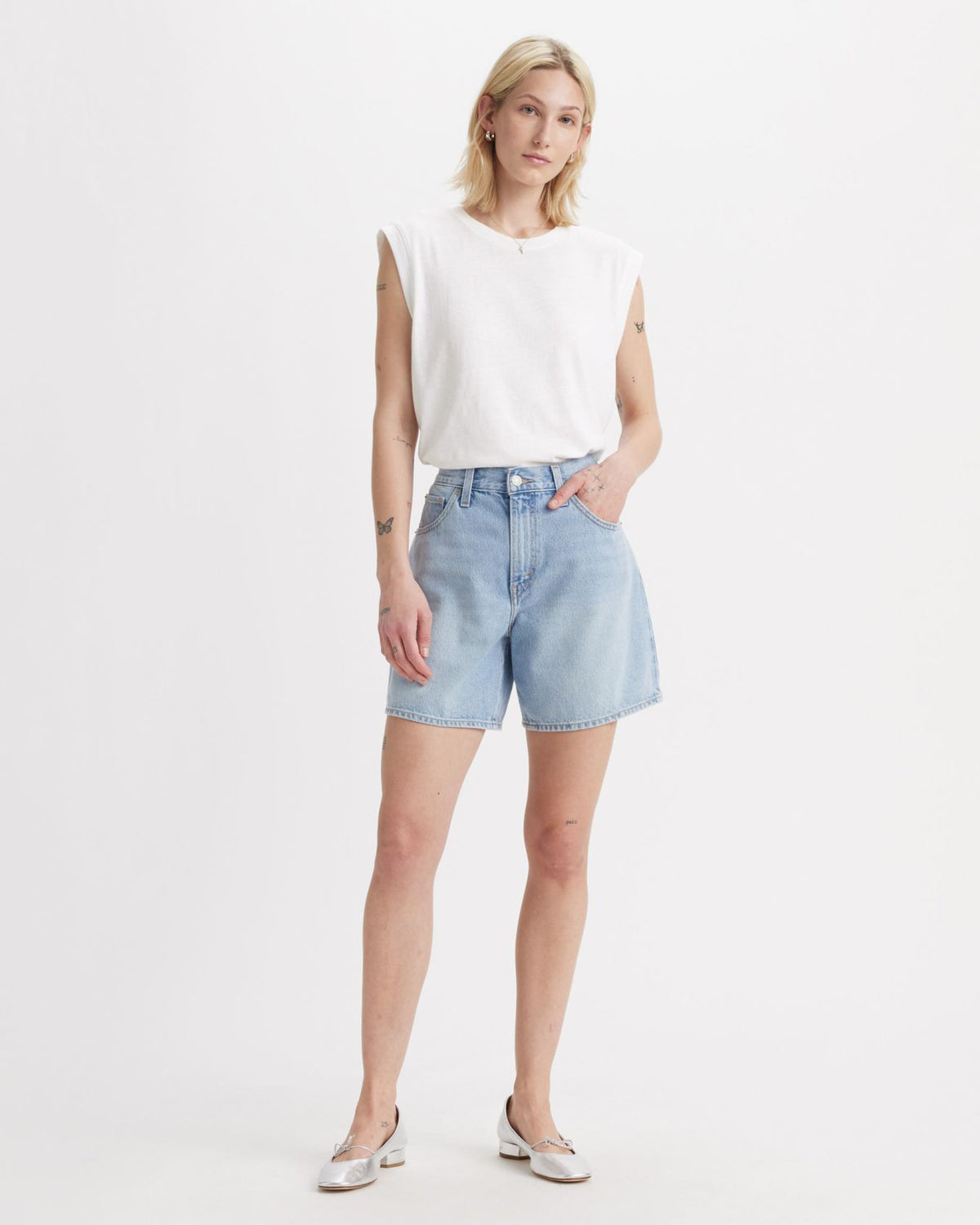 Levi's® Womens High Baggy Shorts - Far And Wide | Levi's® Shorts | JEANSTORE