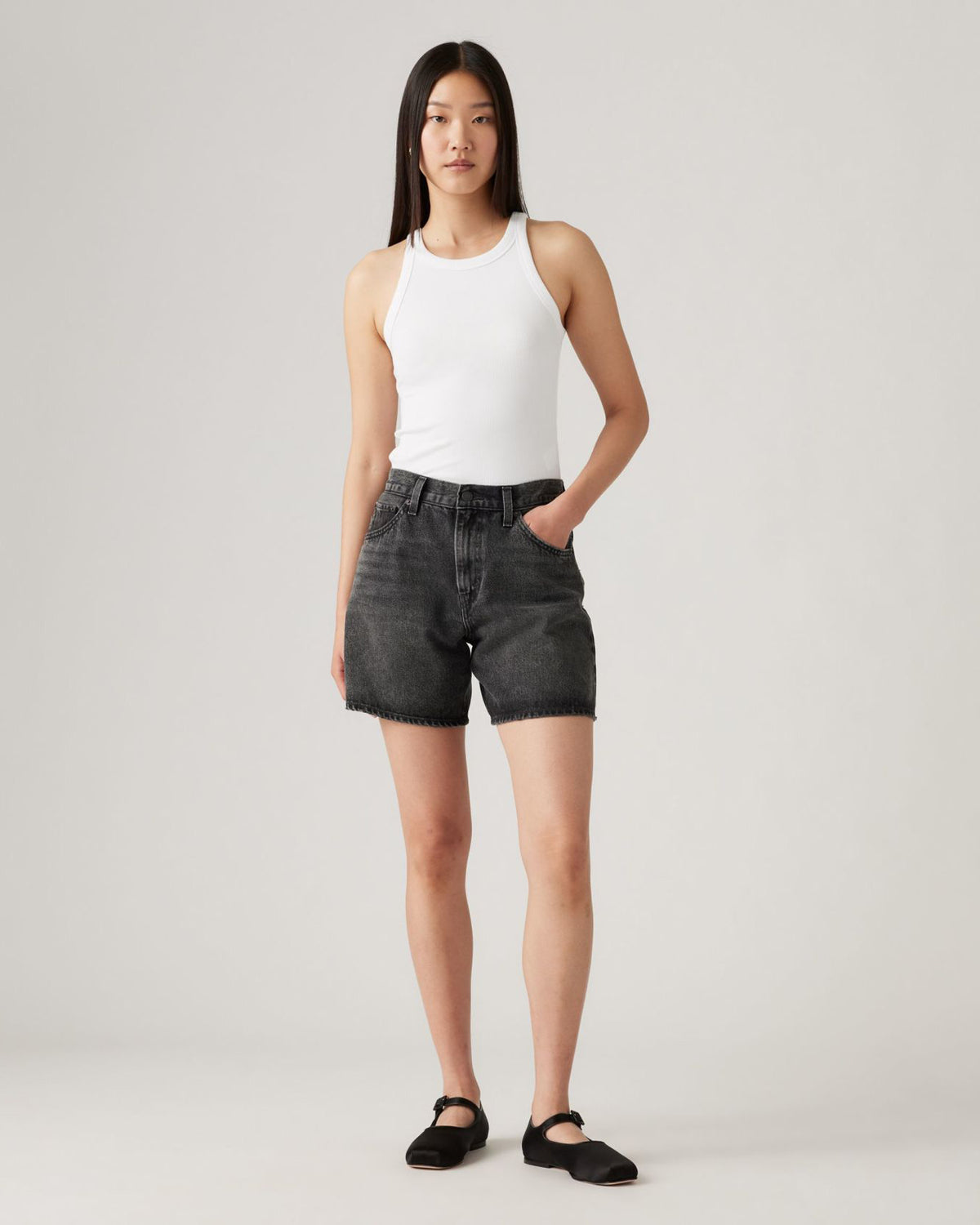Levi's® Womens High Baggy Shorts - Where's My Phone