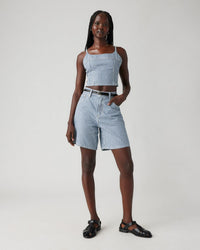 Levi's® Womens High Baggy Shorts - Mischa Stripe Denim | Levi's® Shorts | JEANSTORE