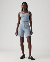 Levi's® Womens High Baggy Shorts - Mischa Stripe Denim | Levi's® Shorts | JEANSTORE