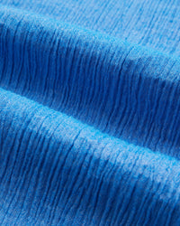 Portuguese Flannel S/S Aaron Shirt - Blue