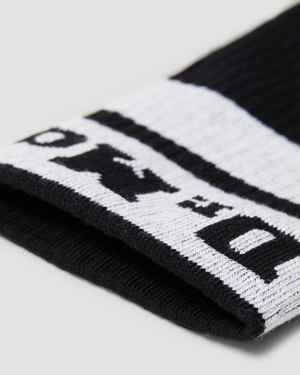 Dr Martens Athletic Logo Organic Cotton Blend Socks - Black / White | Dr Martens Socks | JEANSTORE
