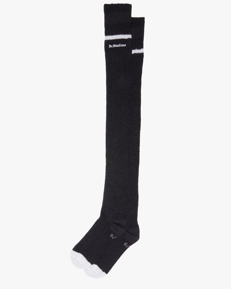 Dr Martens Long Marl Socks - Black