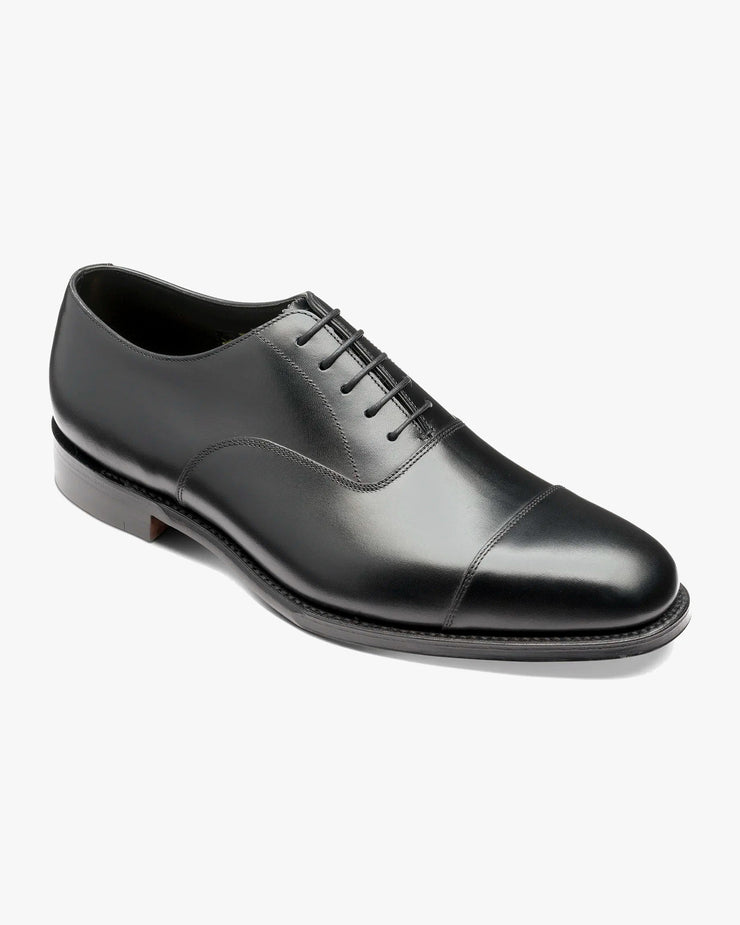 Loake 1880 Classic Aldwych Toe-Cap Oxford Shoe - Black | Loake Shoemakers Shoes | JEANSTORE