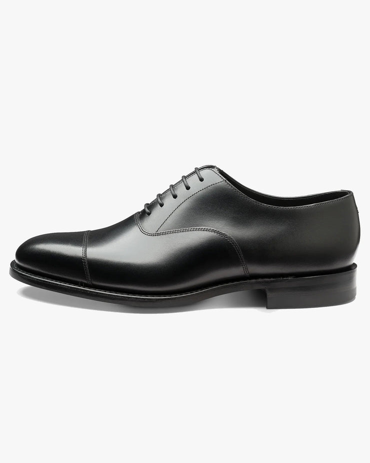 Loake 1880 Classic Aldwych Toe-Cap Oxford Shoe - Black | Loake Shoemakers Shoes | JEANSTORE