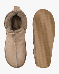 Shepherd® Of Sweden Anton Sheepskin Slippers - Stone