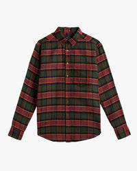 Portuguese Flannel Argila Shirt - Green / Red
