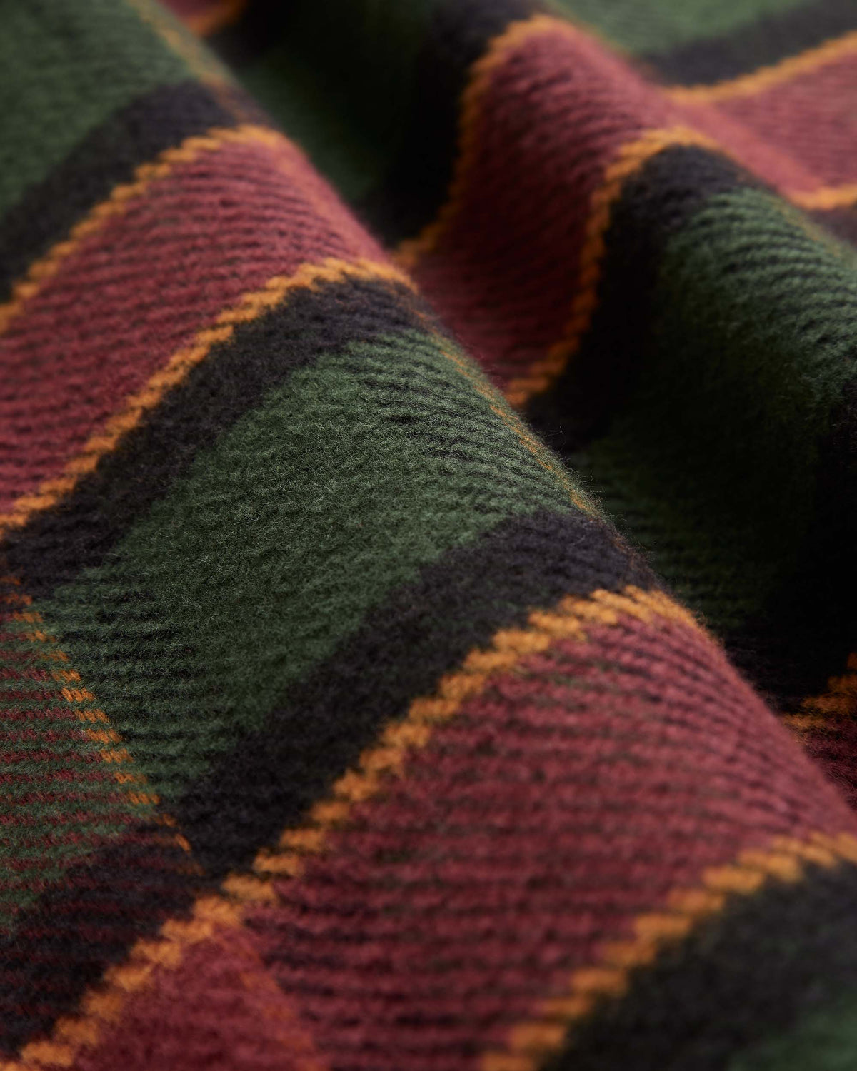 Portuguese Flannel Argila Shirt - Green / Red