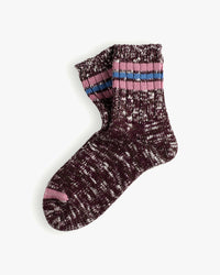 Thunders Love Athletic Collection Socks - Burgundy / Pink | Thunders Love Socks | JEANSTORE