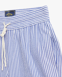 Portuguese Flannel Atlantico Stripe Shorts - Blue