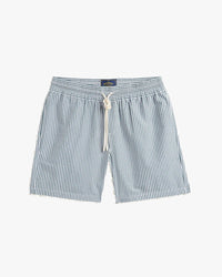 Portuguese Flannel Atlantico Stripe Shorts - Green