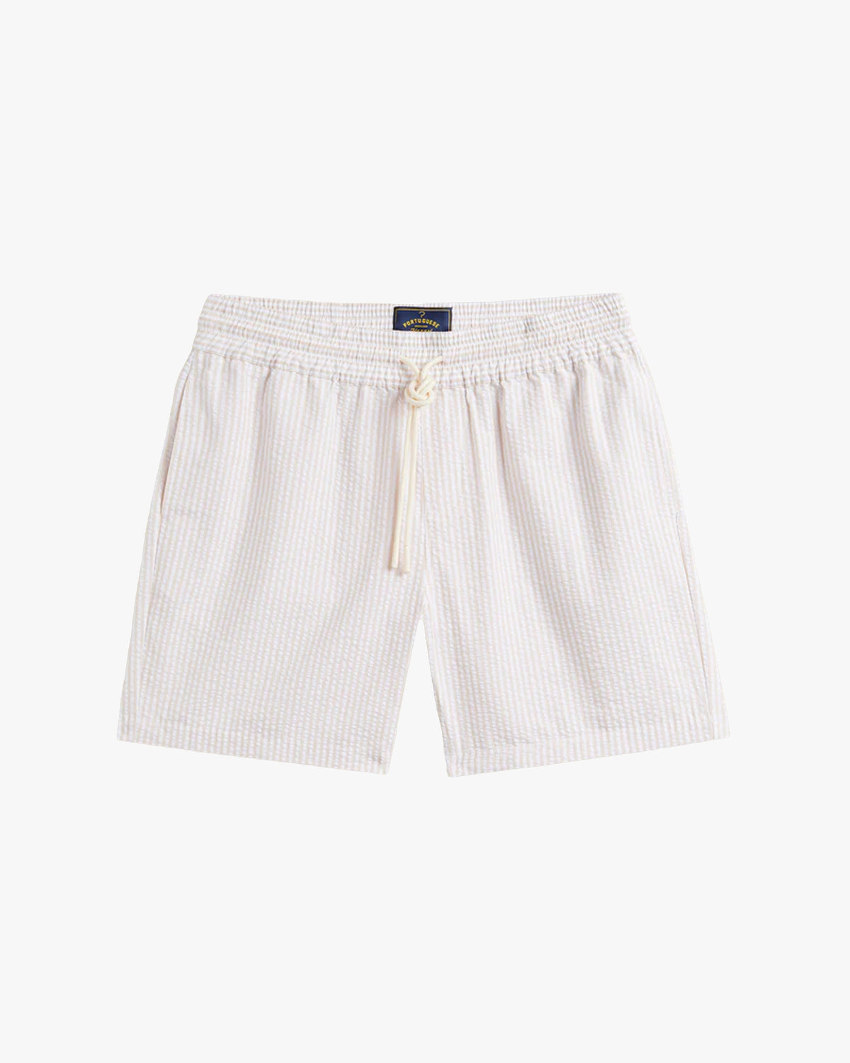 Portuguese Flannel Atlantico Stripe Shorts - Sand