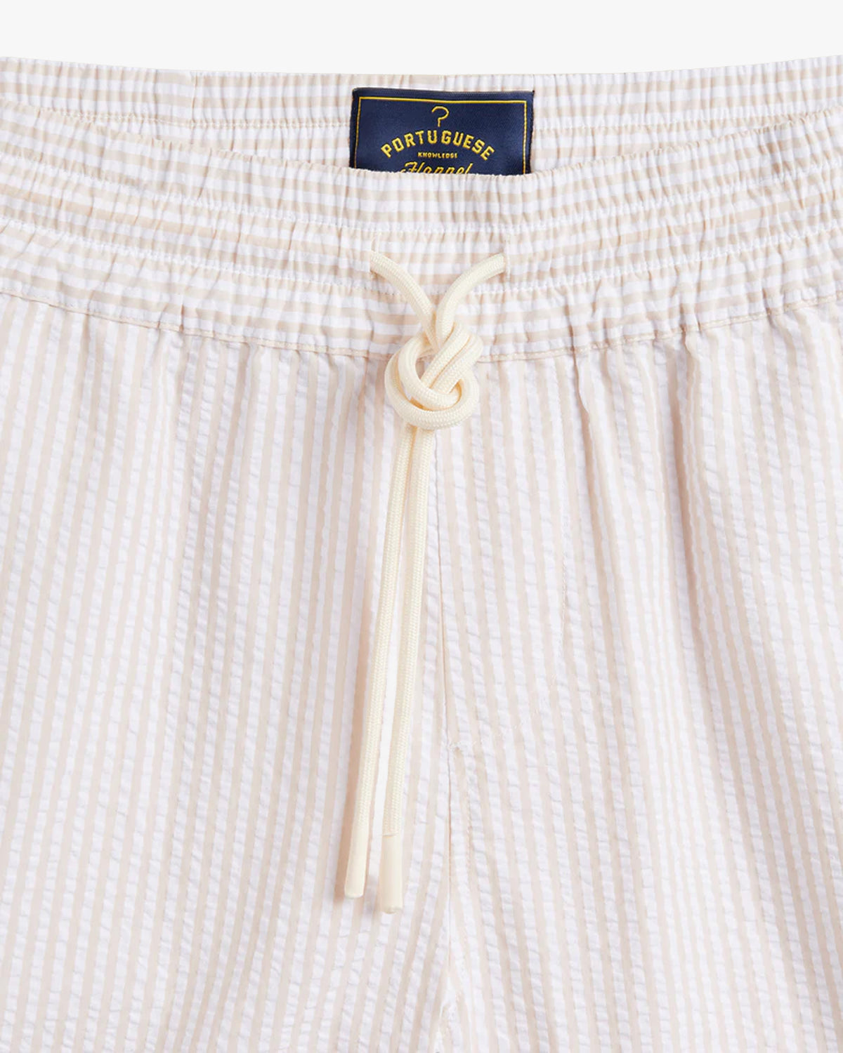 Portuguese Flannel Atlantico Stripe Shorts - Sand