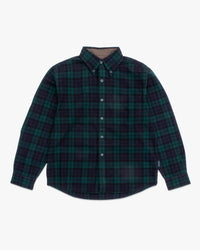 Pendleton Lined Collar BD Shirt - Black Watch Tartan