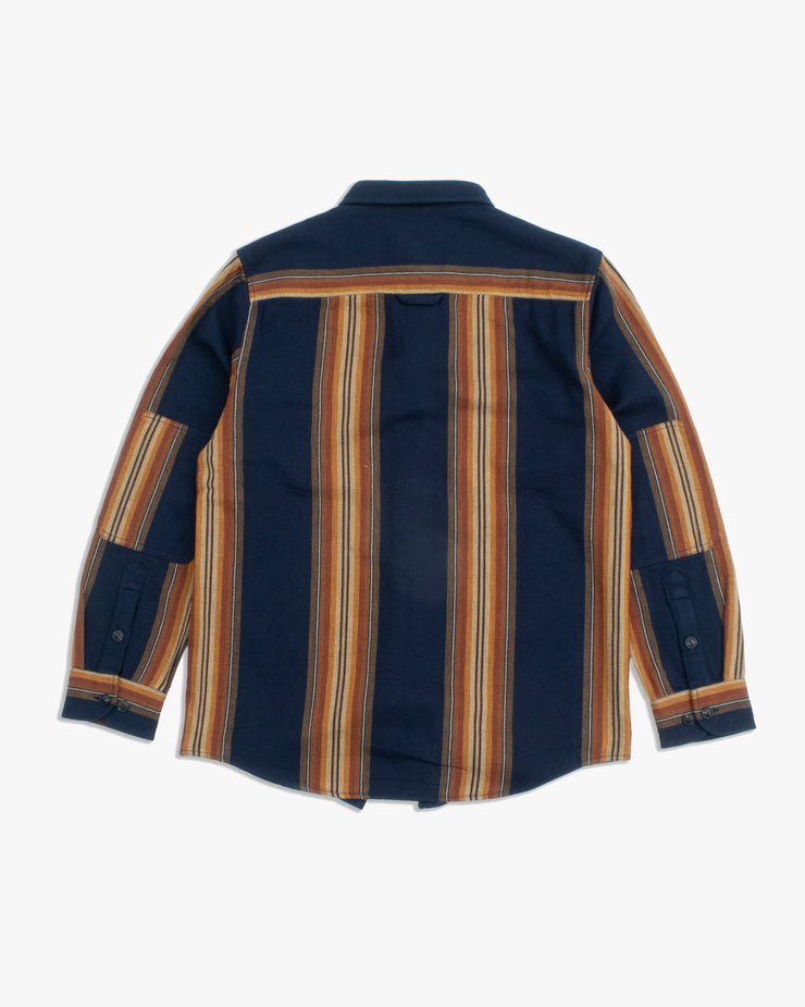 Pendleton Weston Flannel Shirt - Navy Multi Stripe