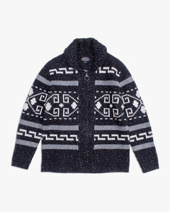 Pendleton Original Westerley Lambswool Sweater - Black Donegal